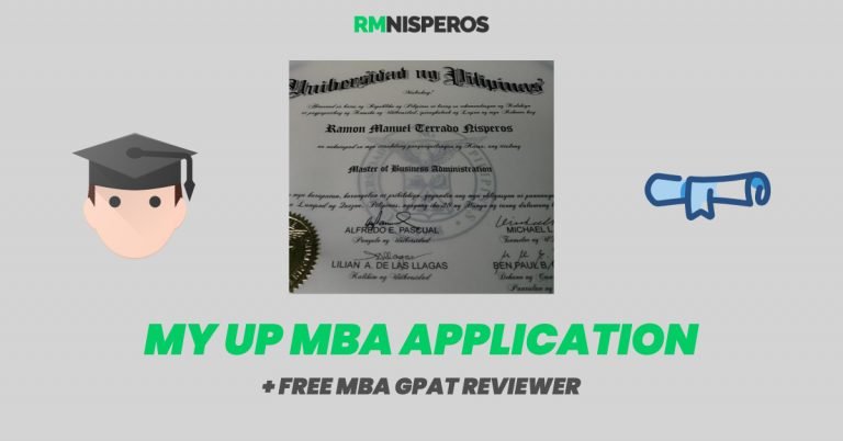 up mba non thesis