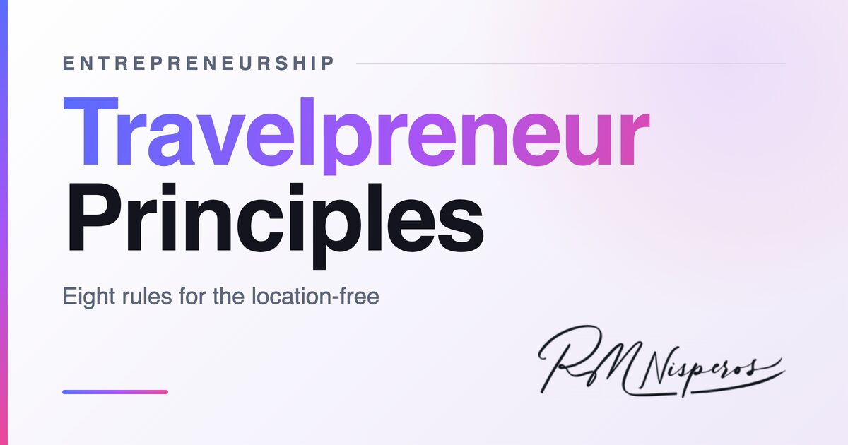 8 Best Travelpreneur Principles for Millenials 10 8 Best Travelpreneur Principles for Millenials