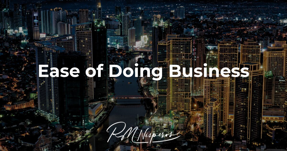 Ease of Doing Business: Reform on Paper, Not at the Window 1 Ease of Doing Business: Reform on Paper, Not at the Window